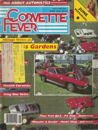 CORVETTE FEVER 1984 JUNE - MIDWEST TEAM CORVETTE*